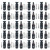 20 Pairs Male/Female Solar Panel Cable Connectors with Spanner Assembly Tool for PV System