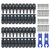 20 Pairs Male/Female Solar Panel Cable Connectors with Spanner Assembly Tool for PV System
