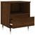 vidaXL Bedside Cabinet Brown Oak 40x35x50 cm Engineered Wood