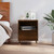 vidaXL Bedside Cabinet Brown Oak 40x35x50 cm Engineered Wood