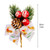 10PCS Christmas Decoration Sprigs 10cm Plastic Christmas Tree Decoration