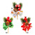 10PCS Christmas Decoration Sprigs 10cm Plastic Christmas Tree Decoration