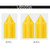 20 PCS Stackable Painting Stands Mini Cone Paint Rack Canvas Cabinet Doors Riser Support for Shutters Furniture Crafts Moldings