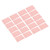 20Pcs A5 15 Holes Transverse Type PP Loose Leaf Cover Detachable Waterproof Comfortable Handle Feeling for Office Blush Pink