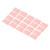 20Pcs A5 15 Holes Transverse Type PP Loose Leaf Cover Detachable Waterproof Comfortable Handle Feeling for Office Blush Pink