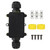 Plastic Waterproof Junction Box  M686 Black Two Position Cable Connector Junction Box IP68 for LED Street Light