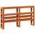 vidaXL Bed Frame with Headboard without Mattress Wax Brown 140x200 cm