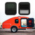 RV Windows 394x445mm Rounded UV Resistant Waterproof with Removable Insect Repellent Net for Camper Engineering Car