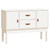 vidaXL Sideboard White 110x40x78 cm Solid Wood Pine