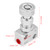 Screw-type Aluminum Brake Proportion Valve Adjustable Prop Brake Bias Adjuster for Racing Car
