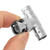 2pc 1‑2 T Shape BNC Adapter Male to Dual Female T BNC Connector Adapter Splitter