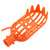 Plastic Fruit Picker Catcher Collecting Device Tool Garden Orchard (Orange)