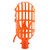 Plastic Fruit Picker Catcher Collecting Device Tool Garden Orchard (Orange)