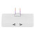 5Pcs Plug Adapter  1 to 3 Travel Power Converter 180° Rotation