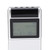 TENS Electronic Stimulator 15 Modes 20 Gears Low Frequency Pulse Electric Pulse Stimulator Machine White