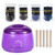 Hair Removal Hot Paraffin Wax Bean Heater Warmer Pot Machine  Waxing Spatula+100g Waxing Beans