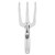 4Pcs Gardening Yard Hand Plastic Garden Trowel Shovel Spade Rake Sliver Handle Tool Set
