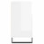 vidaXL Sideboard High Gloss White 60x35x70 cm Engineered Wood