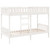 vidaXL Bunk Bed White 80x200 cm Solid Wood Pine