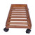 Portable Moveable Computer Host Holder Bracket Shelf Heat Dissipation Rack with Wheels