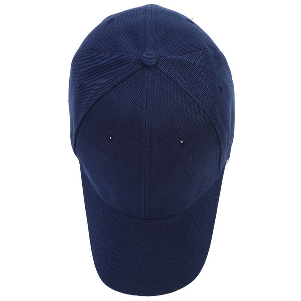 Adjustable Women Men Outdoor Sport Running Baseball Cap Hat(Navy Blue)