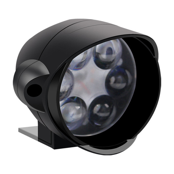 Motorcycles LED Headlight 5000K White 6 LED Motorcycles Headlight Spotlight