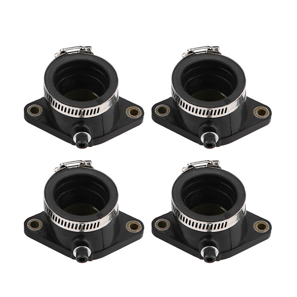 4Pcs Motorcycle Caburetor Intake Manifold Joint Boot for Suzuki GS850 80-83