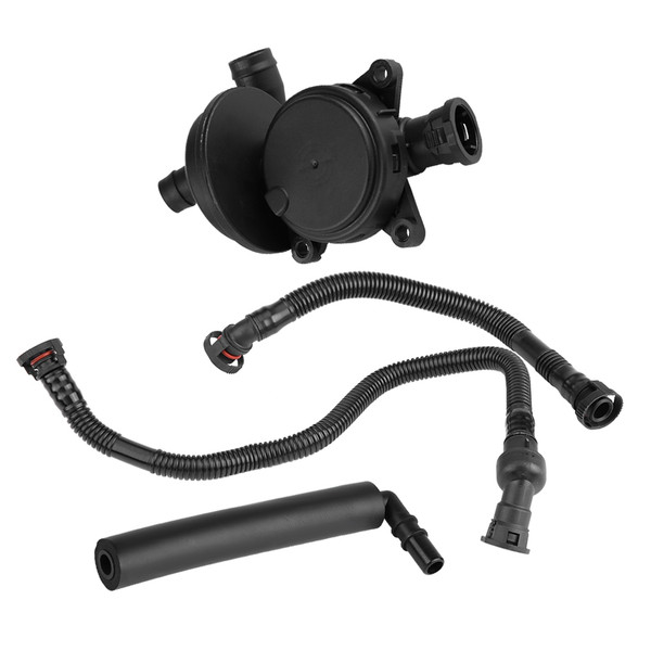 Crankcase Breather Vent Valve + Hose Kit for BMW 3 Series 316 318 E46 N42/N46 Engine