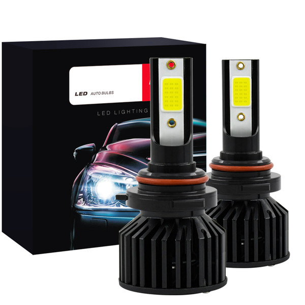 2PCS Auto LED Headlight Bulb High Brightness Car Spotlight Headlamp Bulb Car Modification Accessories