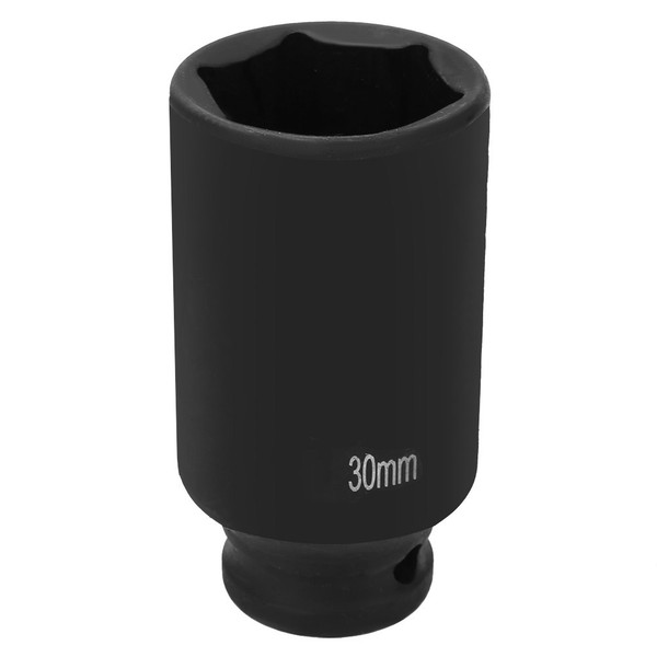 1/2 Inch Drive 27/30mm Metric Deep Impact Socket 6 Point Pneumatic Air Socket30mm