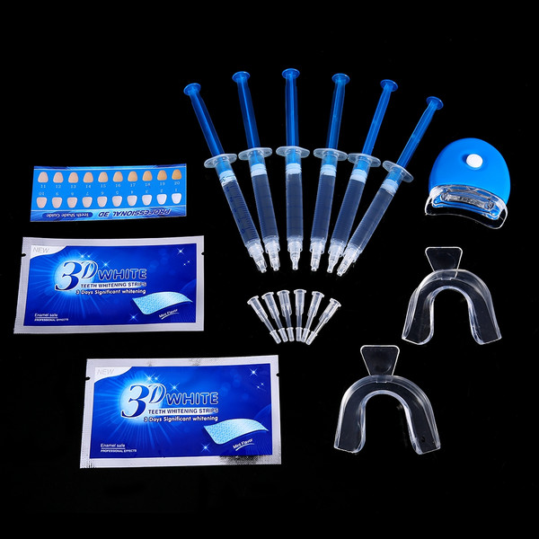 Professional Teeth Whitening Light Gums Whitener Agent Denture Kit Dental Care
