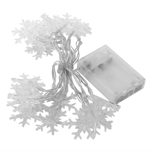 Snow Flower String Lights Tree Ornament Wedding Party Garden Hanging Decor 2.5m Warm White