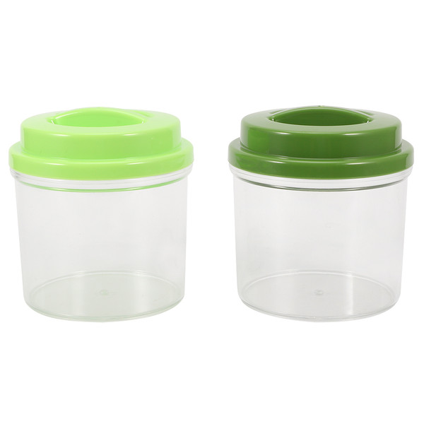 2pcs Plastic Food Storage Fridge Containers Refrigerator Boxes for Home Picnic