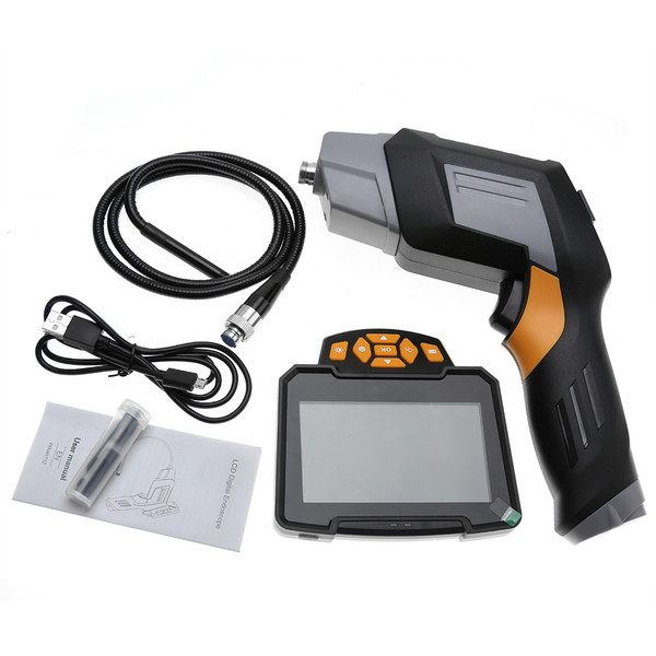 inskam112 4.3 Inch Display Handheld 8mm 1080P Industrial Home Endoscopes with 6 LEDs (1 m)