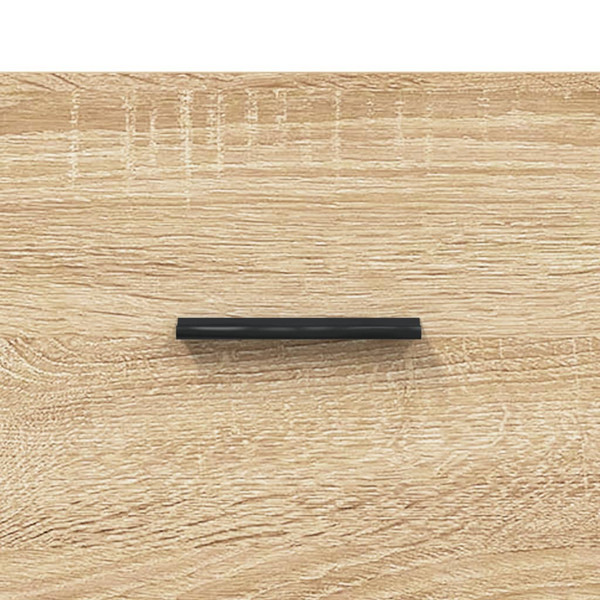 vidaXL Sideboard Sonoma Oak 69.5x34x90 cm Engineered Wood