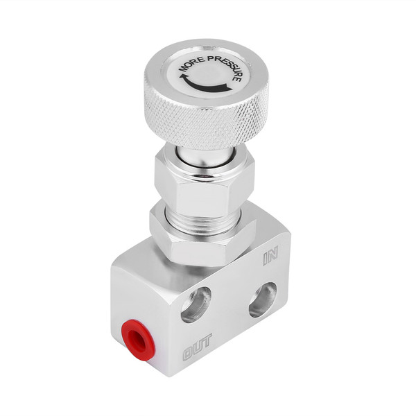 Screw-type Aluminum Brake Proportion Valve Adjustable Prop Brake Bias Adjuster for Racing Car
