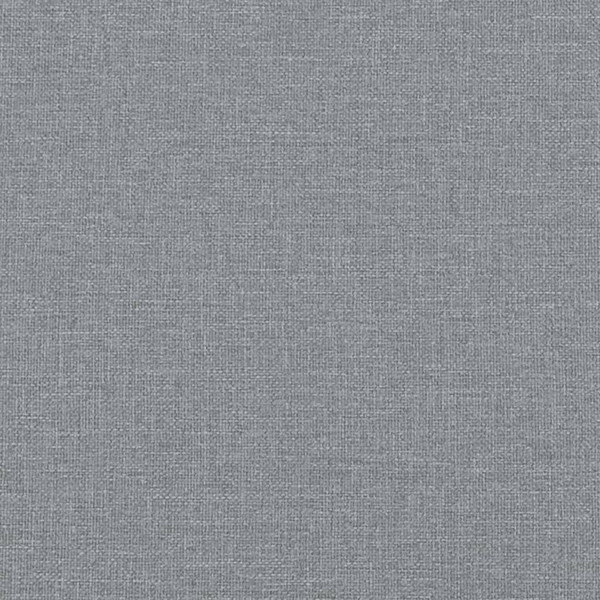 vidaXL Rozkladacia denná posteľ s matracmi bledosivá 100x200 cm látka