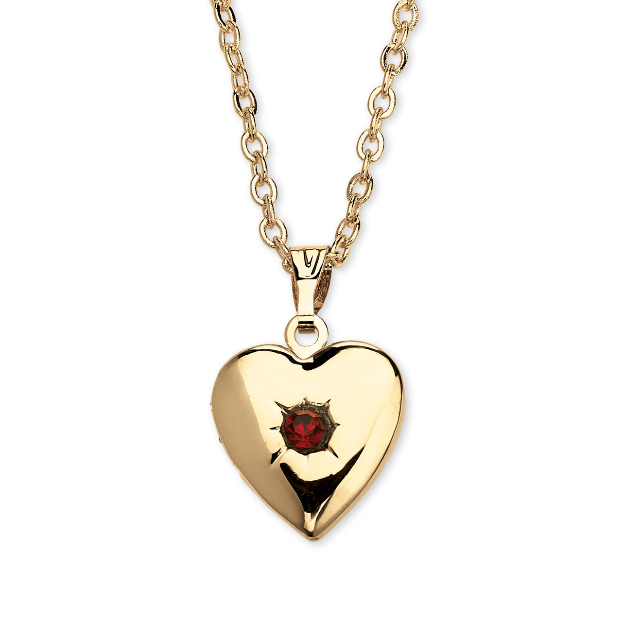 Birthstone Heart Necklace With Engraved Names Birthstone Heart
