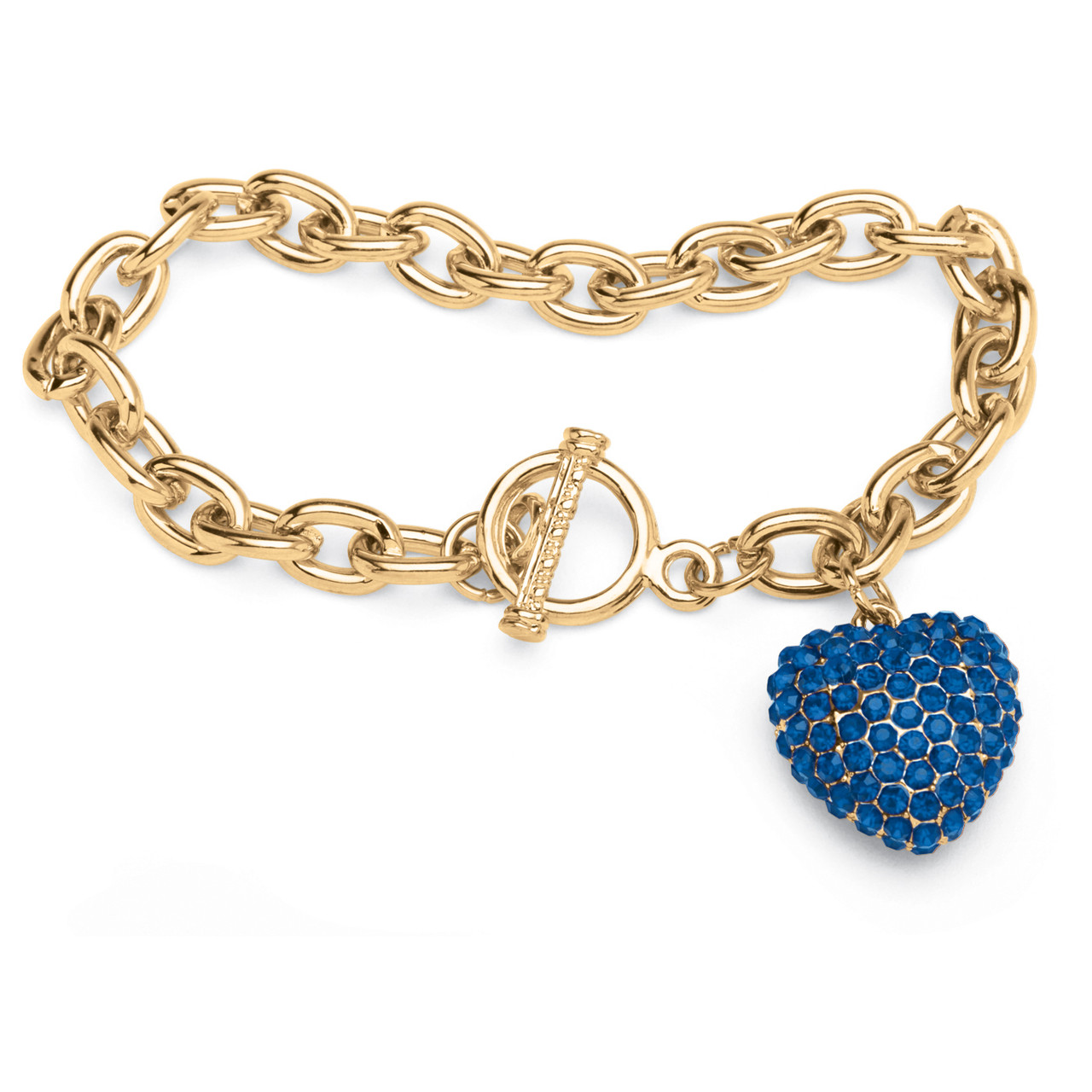 Crystal Heart And Crown Beads Charm Bracelets – Kate McEnroe New York