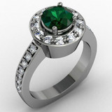 Emeralds growing in popularity with engagement rings 