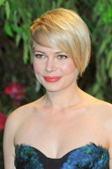 Michelle Williams flaunts her chic style at the Kate Young launch