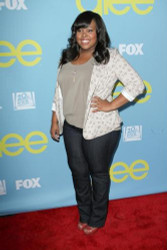 Amber Riley, Lea Michele look lovely at Glee event