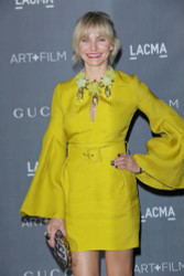 Cameron Diaz stuns in canary yellow gown