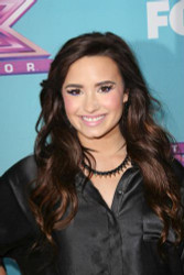 Demi Lovato looks stunning at X Factor event