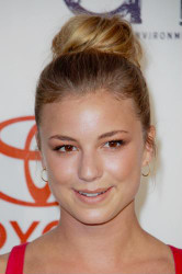 Emily VanCamp is pretty in pink at Environmental Awards