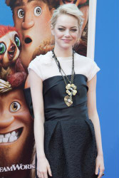 Emma Stone steals the show at 'The Croods' premiere