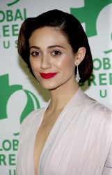 Emmy Rossum brings Old Hollywood glam to recent event