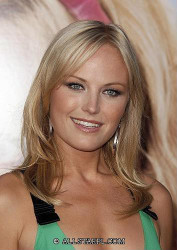 Malin Akerman looks gorgeous in deep purple gown