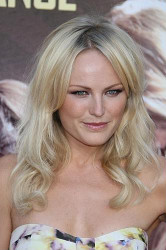 Malin Akerman wows in red-hot dress