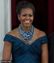 Michelle Obama proves fashion jewelry is the key to outfit recycling